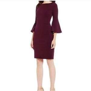 Calvin Klein bell sleeve dress.